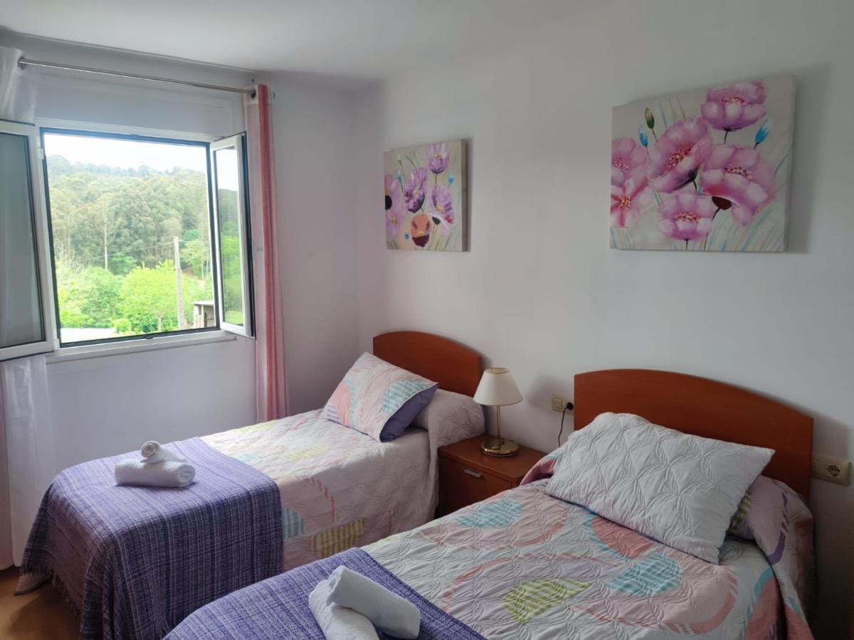 Apartamentos Turisticos Lemos O Pedrouzo Eksteriør billede