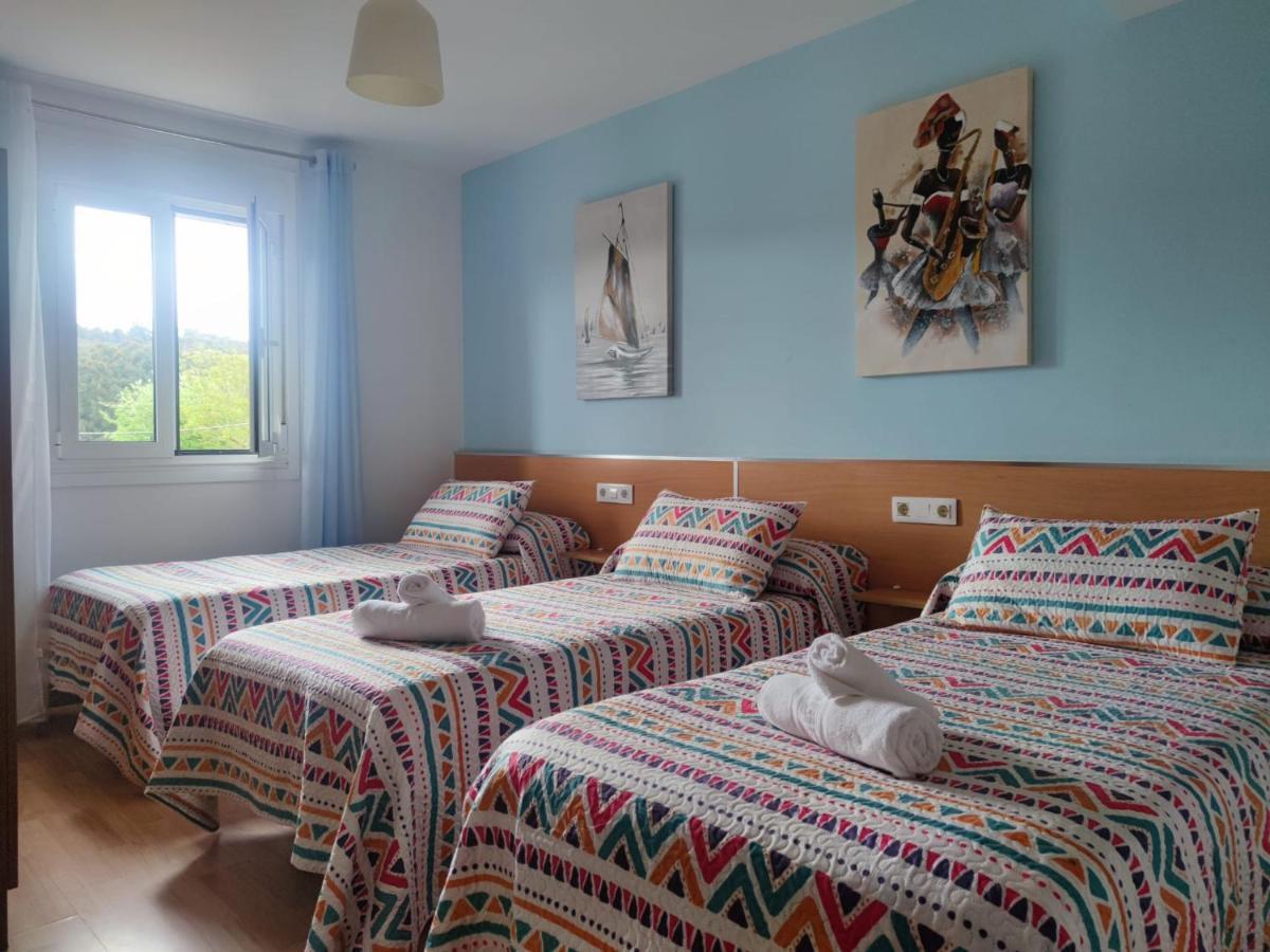 Apartamentos Turisticos Lemos O Pedrouzo Eksteriør billede